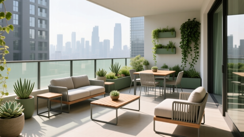 25 Balcony Furniture Ideas For Apartment Living