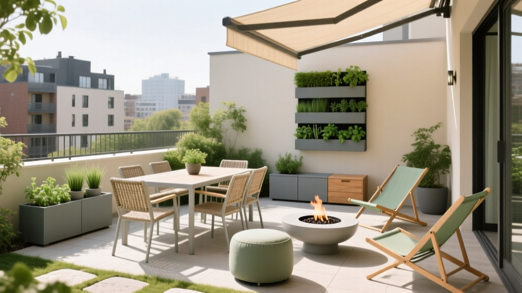 7 Balcony Furniture Ideas For Apartment Living