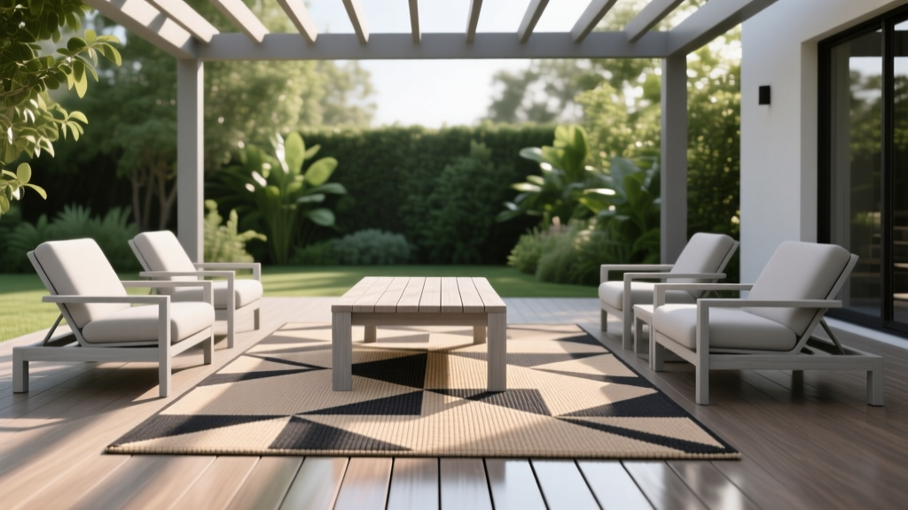 How To Pick The Right Outdoor Rug For Your Deck