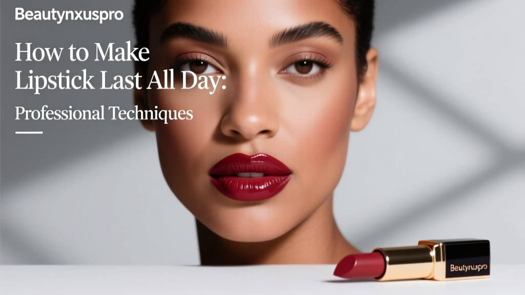How to Make Lipstick Last All Day: Professional Techniques