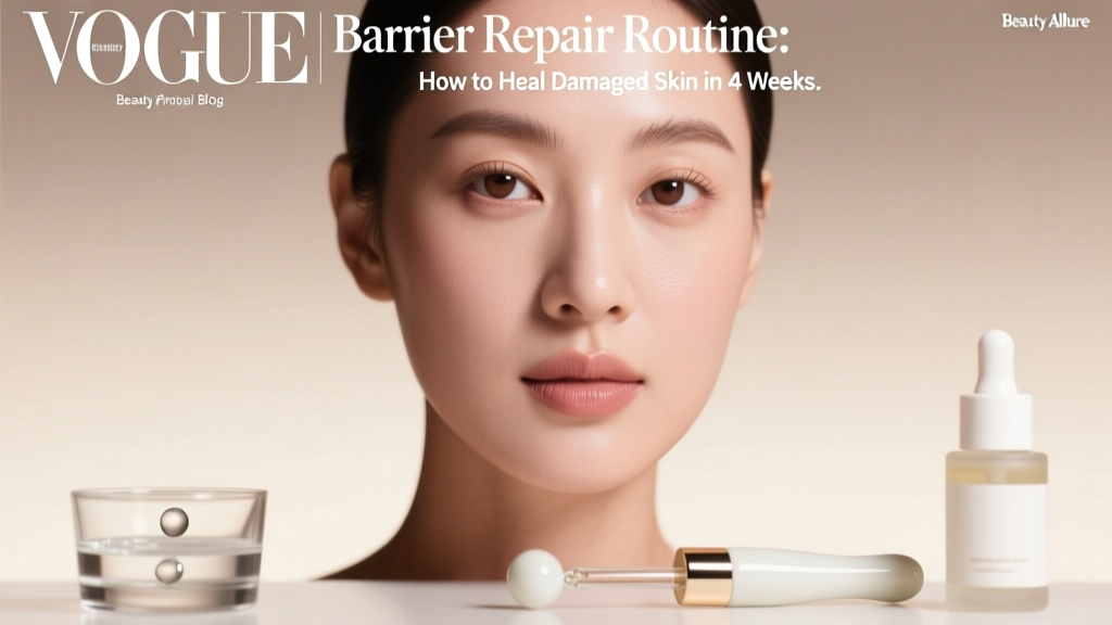 Barrier Repair Routine: How to Heal Damaged Skin in 4 Weeks