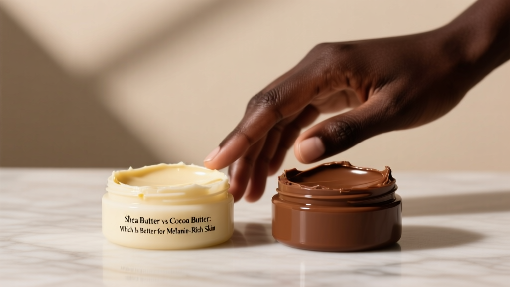 Shea Butter vs Cocoa Butter: Which Is Better for Melanin-Rich Skin