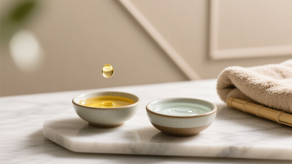 Double Cleansing Method For Combination Skin With Oil