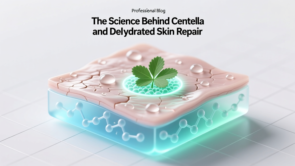 The Science Behind Centella And Dehydrated Skin Repair