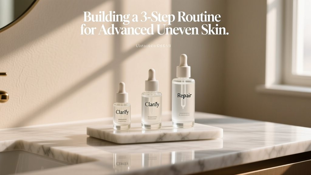 Building A 3 Step Routine For Advanced Uneven Skin
