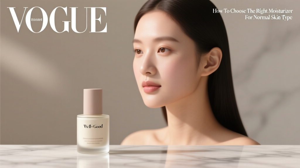 How To Choose The Right Moisturizer For Normal Skin Type