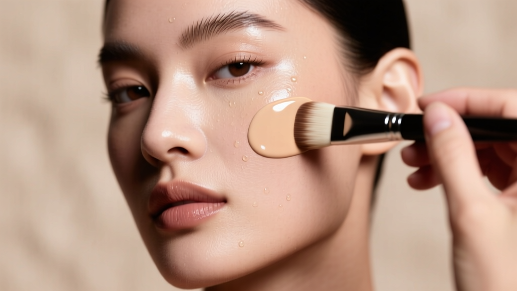 How To Apply Foundation For Oily Skin Without Creasing