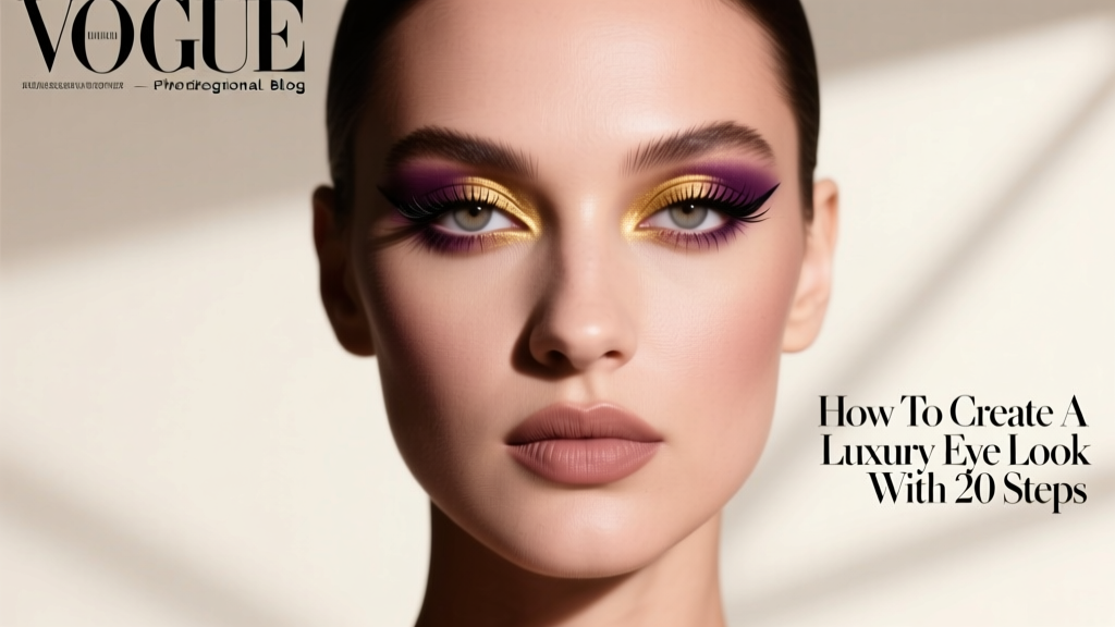 How To Create A Luxury Eye Look With 20 Steps