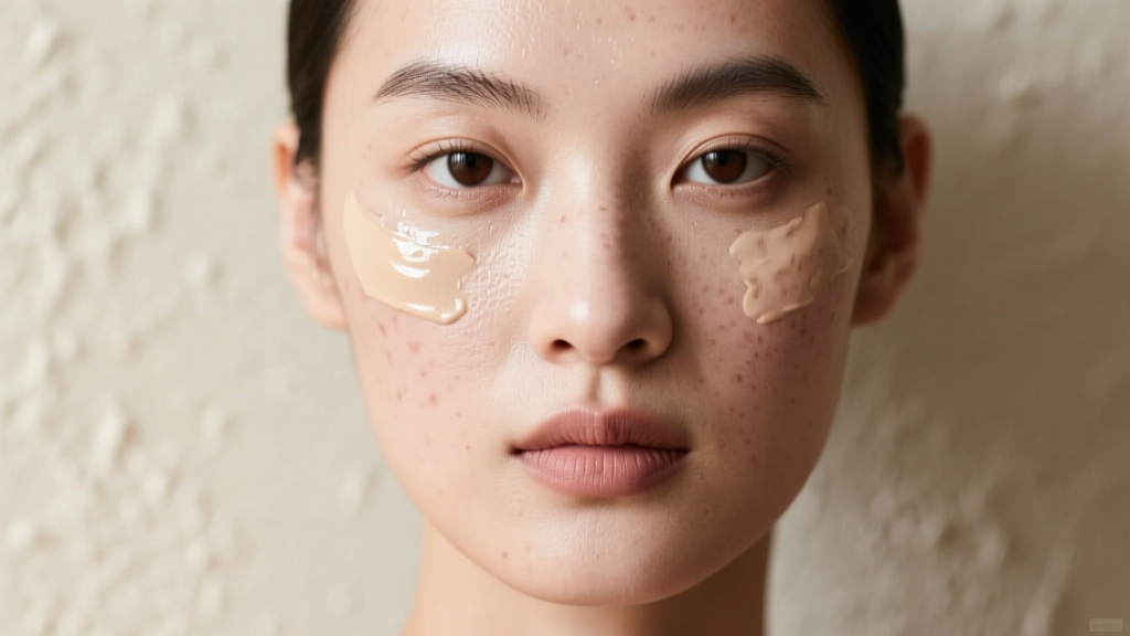 How To Apply Foundation For Acne Prone Skin Without Creasing
