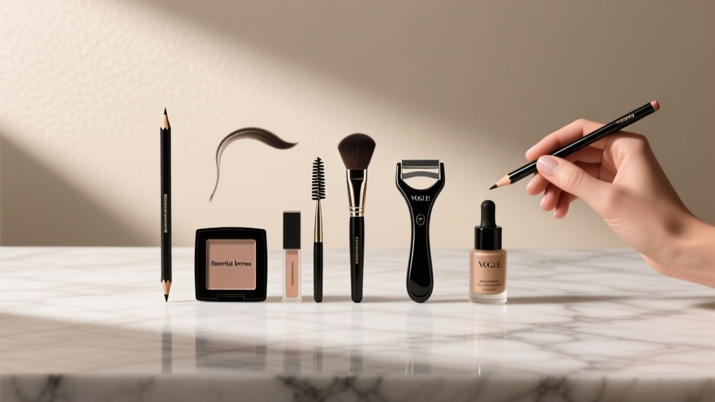The Secret To Essential Brows With Just 7 Products