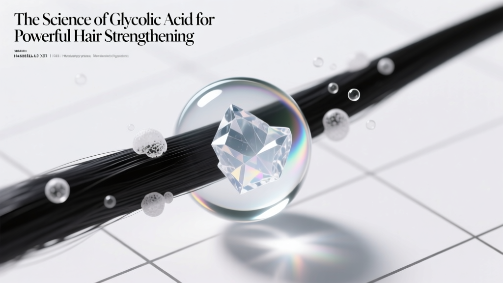The Science Of Glycolic Acid For Powerful Hair Strengthening