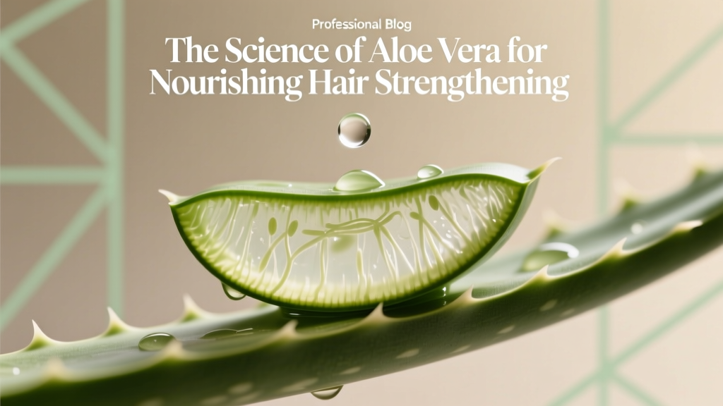 The Science Of Aloe Vera For Nourishing Hair Strengthening