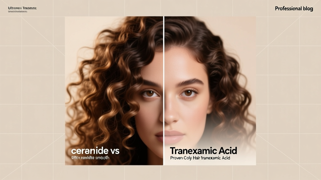 Ceramide Vs Tranexamic Acid For Proven Coily Hair Treatment