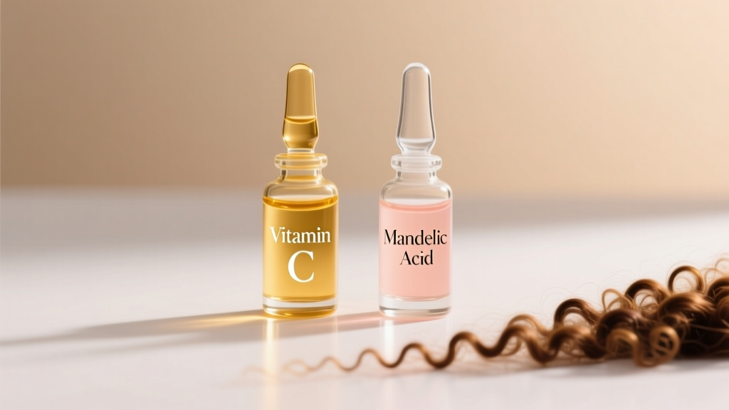 Vitamin C Vs Mandelic Acid For Advanced Coily Hair Treatment