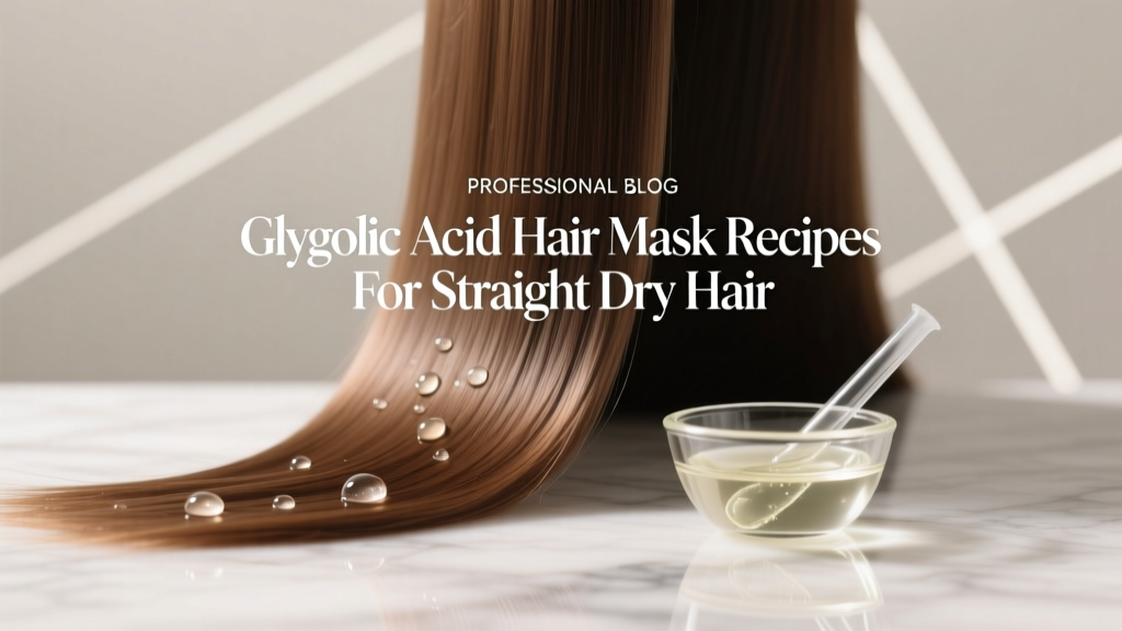 Glycolic Acid Hair Mask Recipes For Straight Dry Hair