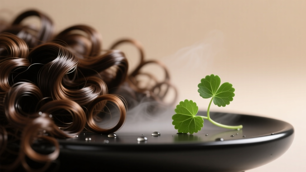 Why Your Coily Hair Needs A Nighttime Centella Treatment