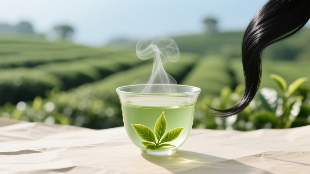The Science Of Green Tea For Essential Hair Strengthening
