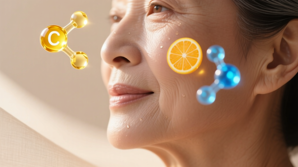 How Vitamin C Reduces Wrinkles On Mature Skin Naturally