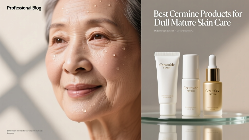 Best Ceramide Products For Dull Mature Skin Care