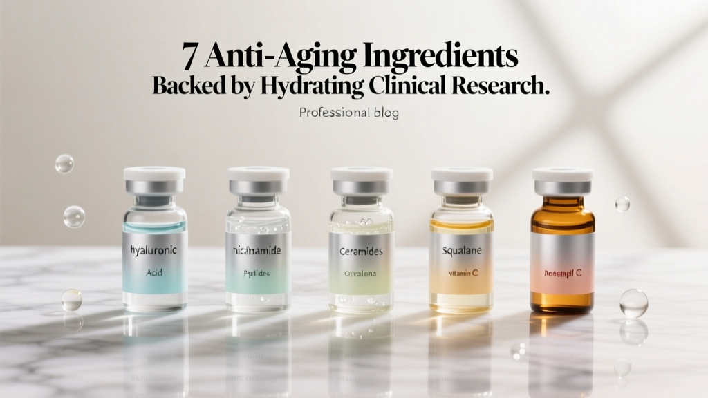 7 Anti Aging Ingredients Backed By Hydrating Clinical Research