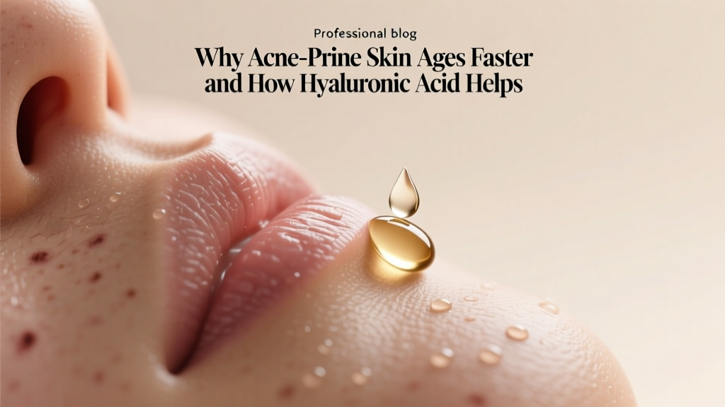 Why Acne Prone Skin Ages Faster And How Hyaluronic Acid Helps