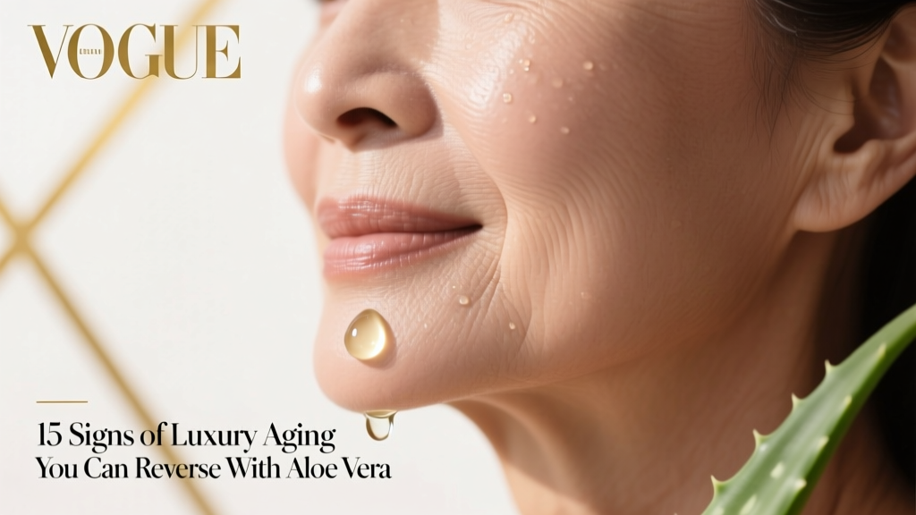 15 Signs Of Luxury Aging You Can Reverse With Aloe Vera
