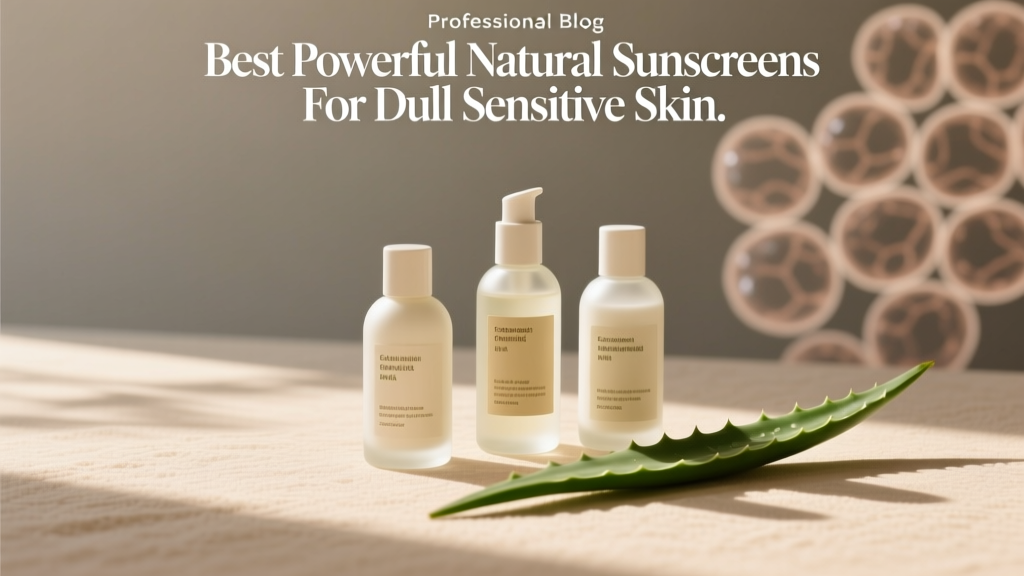 Best Powerful Natural Sunscreens For Dull Sensitive Skin