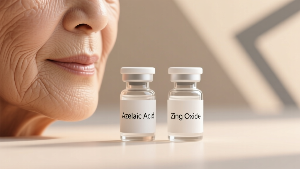 How Azelaic Acid Compares To Zinc Oxide For Mature Skin Care