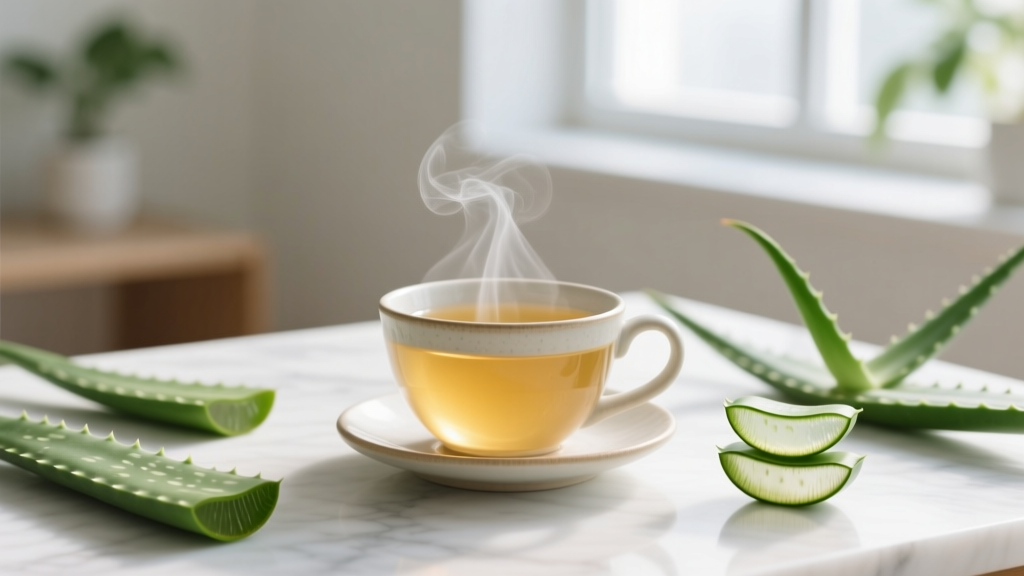 How Aloe Vera Tea Improves Refreshing Skin Clarity From Inside Out