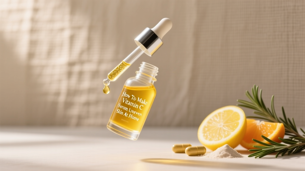 How To Make Vitamin C Serum For Uneven Skin At Home