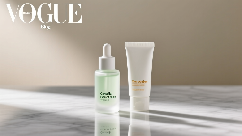How Centella Compares To Zinc Oxide For Combination Skin Care