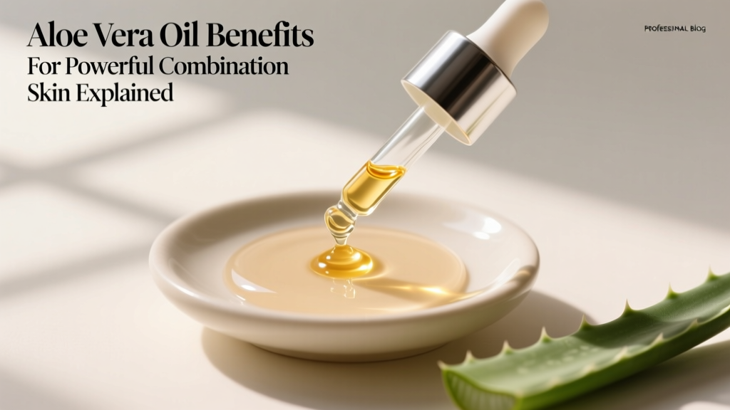 Aloe Vera Oil Benefits For Powerful Combination Skin Explained