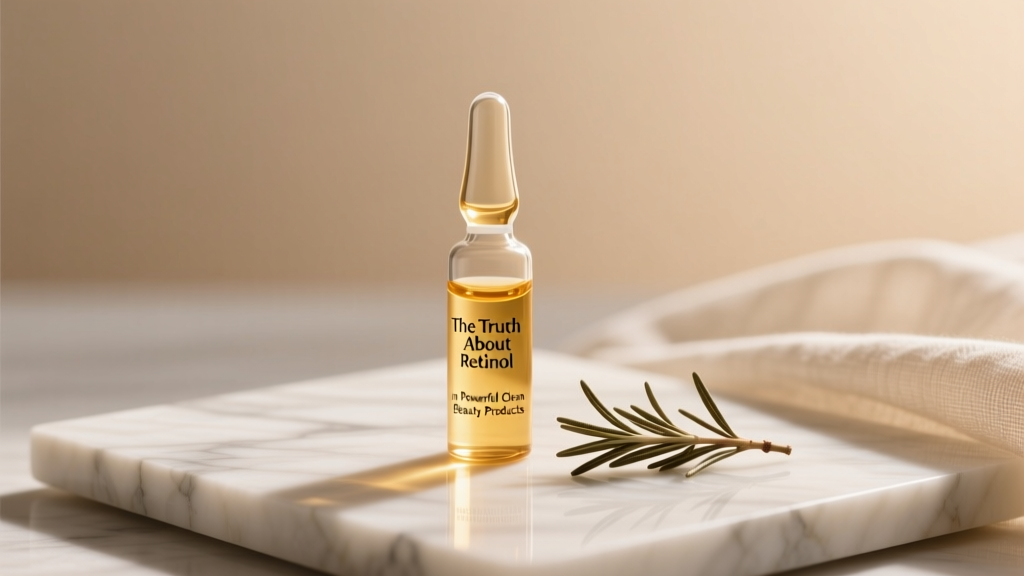 The Truth About Retinol In Powerful Clean Beauty Products