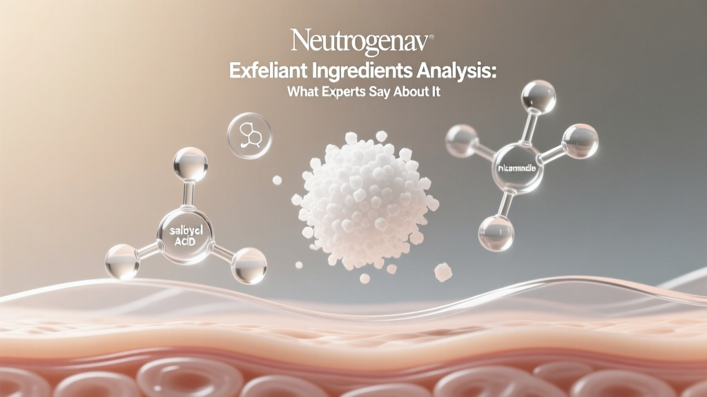 Neutrogena Exfoliant Ingredients Analysis What Experts Say About It