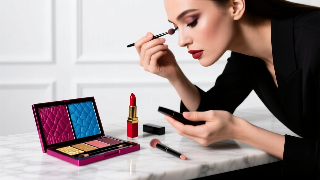 How to Apply Glitter Eyeshadow Step by Step: The 7-Minute Pro Method That Prevents Fallout, Creasing & Patchiness (No Primer Overload Required)