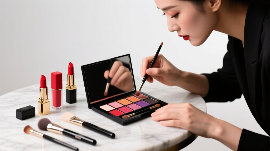 How to Apply Red and Gold Eyeshadow Without Looking Costumed, Overpowering, or Patchy (7 Foolproof Steps That Work for Hooded, Monolid, and Deep-Set Eyes)