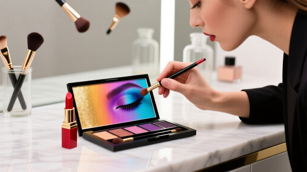 How to Do Makeup with Only Eyeshadow: 7 Genius, Dermatologist-Approved Hacks That Replace Foundation, Blush, Bronzer, and Mascara (No Brushes Needed — Just Your Fingers & One Palette)