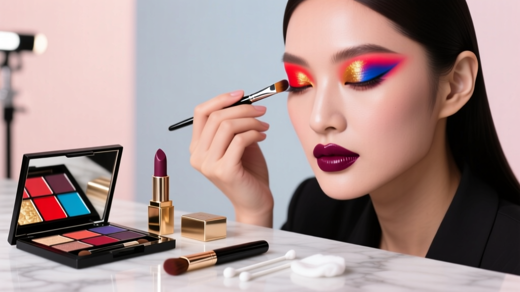 How to Make Rainbow Eyeshadow That Actually Blends (Not Just a Messy Stripe Fest): 7 Pro Artist Steps You’re Skipping — Plus the One Primer Trick That Stops Creasing in 92% of Cases