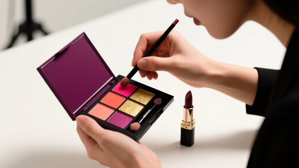 What color lipstick goes with purple shimmer eyeshadow? Stop clashing & start captivating: 7 foolproof lipstick shades (with undertone maps, finish pairings, and real-lip swatch tests) that make your purple eyes pop — not compete.