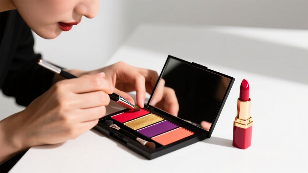 What colour eye shadow goes with red lipstick? Stop clashing or overcompensating — here’s the exact shade-matching system pro MUAs use (based on undertone, finish, and occasion) to make your red lip *pop*, not compete.