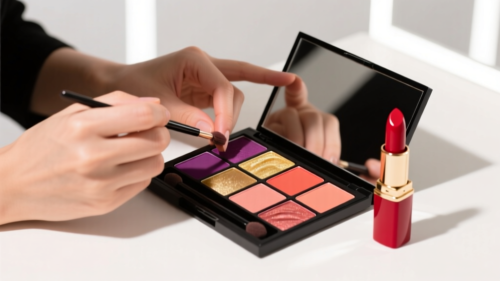 What Eyeshadow Goes With Violet Lipstick? The 5-Second Color Theory Rule (That 92% of Makeup Artists Use — and Why Your 'Complementary' Choice Might Be Making Your Eyes Look Tired)