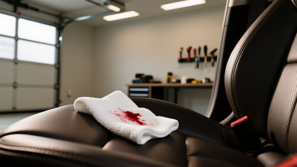 Cleaning for Blood Stain Removal - CarInteriorMix