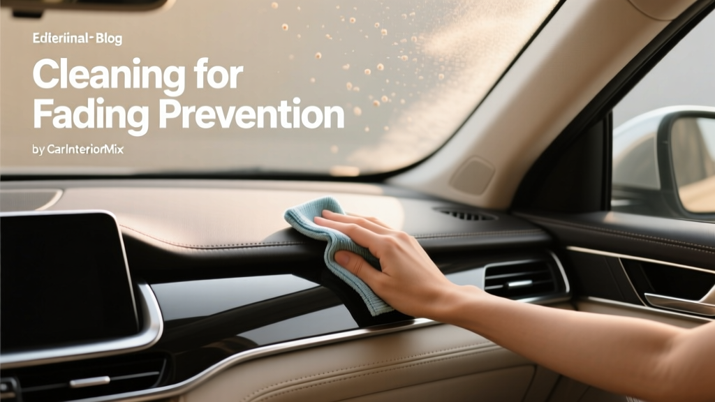 Cleaning for Fading Prevention - CarInteriorMix