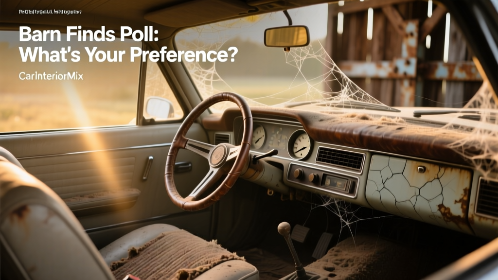 Barn Finds Poll: What's Your Preference? - CarInteriorMix
