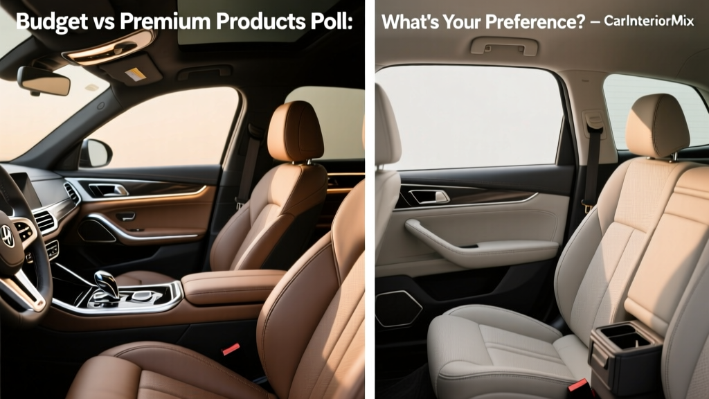 Budget vs Premium Car Interior Products (2026)