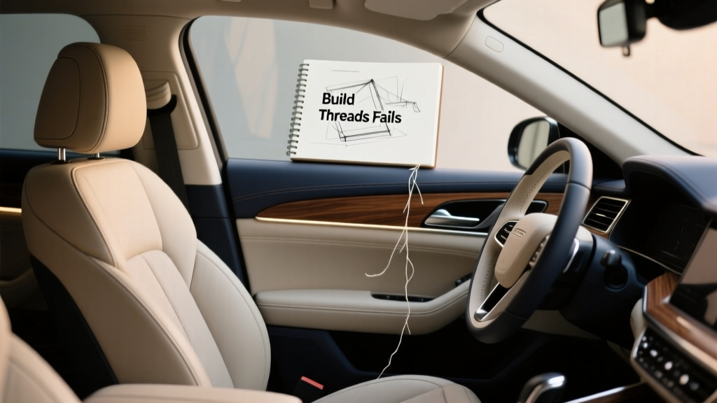 Build Threads Fails: Learn From Mistakes - CarInteriorMix