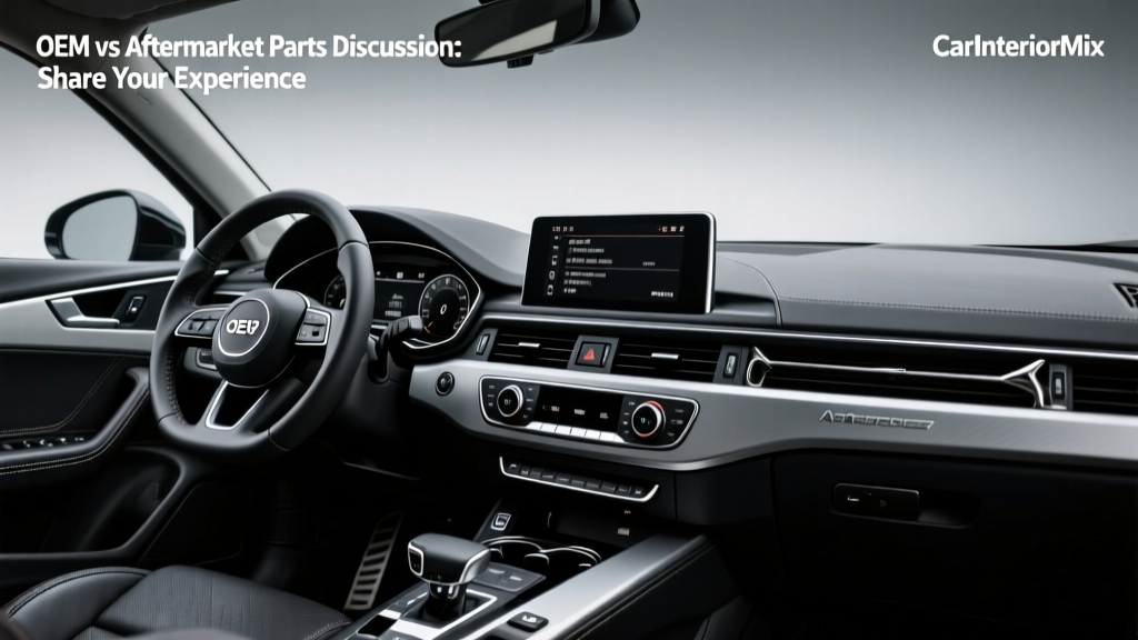 OEM vs Aftermarket Car Parts: Real User Experiences (2026)