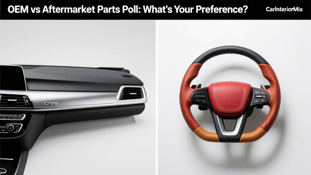 OEM vs Aftermarket Car Parts Poll (2026)