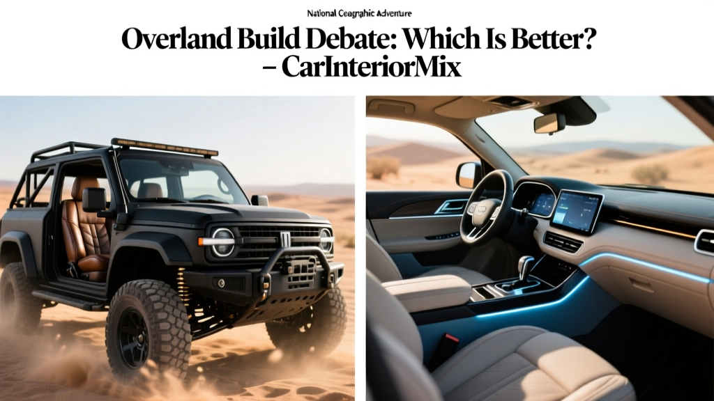 Overland Build Debate: Which Is Better? - CarInteriorMix