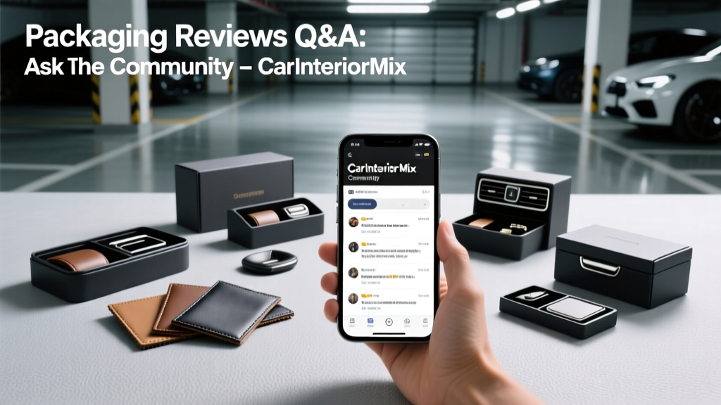 Packaging Reviews Q&A: Ask the Community - CarInteriorMix